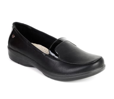 MOCASINES MUJER BATA NEGRO CASUALES COMFIT - 4