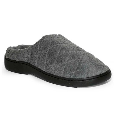 PANTUFLAS  PARA HOMBRE BATA GRIS