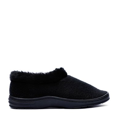 PANTUFLAS  PARA MUJER BATA NEGRO - 1
