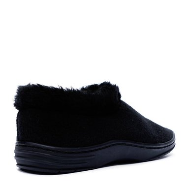 PANTUFLAS  PARA MUJER BATA NEGRO - 6