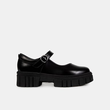 ZAPATOS ESCOLARES NIÑA BATA NEGRO - 1