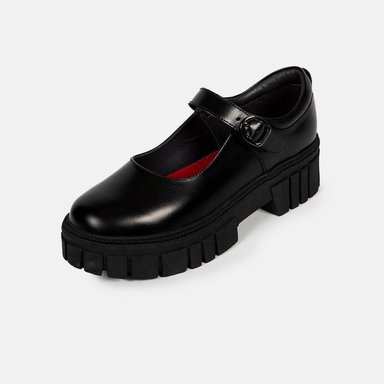ZAPATOS ESCOLARES NIÑA BATA NEGRO - 2