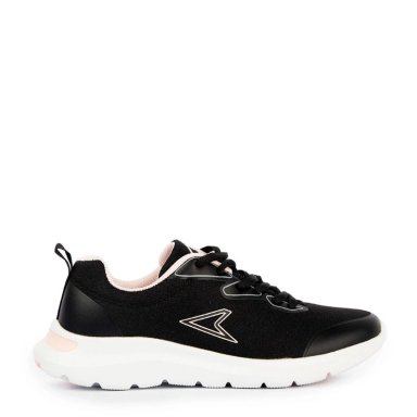ZAPATILLAS DEPORTIVAS WALKING PARA MUJER POWER NEGRO