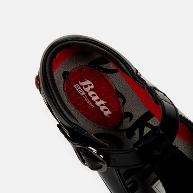 ZAPATOS ESCOLARES PARA NIÑA BATA NEGRO - 6