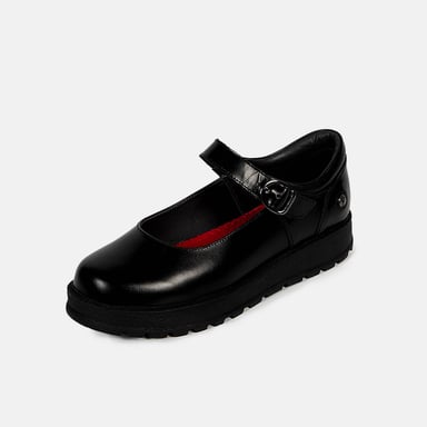 ZAPATOS ESCOLARES PARA NIÑA BATA NEGRO - 2