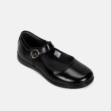 ZAPATOS ESCOLARES NIÑA BATA NEGRO - 2