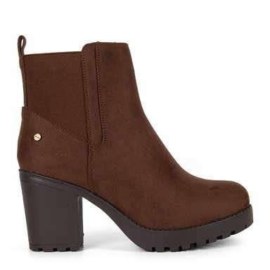 BOTINES MUJER BATA MARRÓN CASUALES - 1