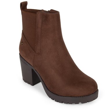 BOTINES MUJER BATA MARRÓN CASUALES - 2