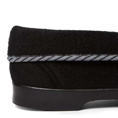 PANTUFLAS BABUCHAS PARA MUJER BATA NEGRO - 3