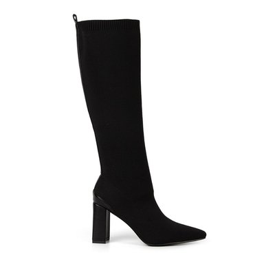 BOTAS MUJER BATA NEGRO - 1