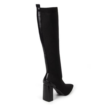 BOTAS MUJER BATA NEGRO - 3