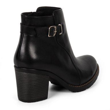 BOTINES MUJER BATA NEGRO CASUALES - 3