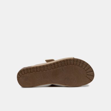 SANDALIAS MUJER BATA BEIGE CASUALES - 2