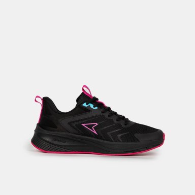 ZAPATILLAS MUJER POWER TODA ACTIVIDAD NEGRO DEPORTIVAS WALKING