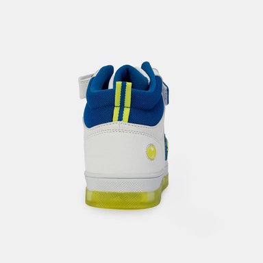 ZAPATILLAS NIÑO BUBBLEGUMMERS BLANCO CON LUCES - 3