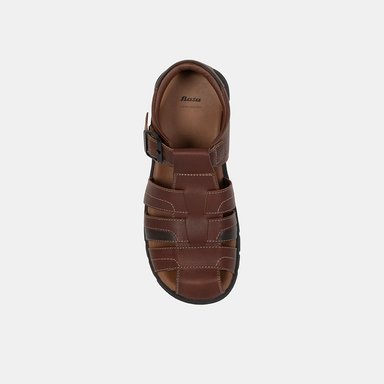SANDALIAS HOMBRE BATA MARRÓN CASUALES - 4