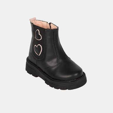 BOTINES NIÑA BUBBLEGUMMERS NEGRO CASUALES - 2
