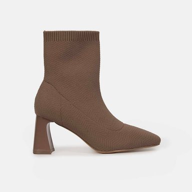 BOTINES CASUALES MUJER BATA GRIS - 1