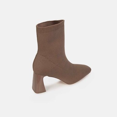 BOTINES CASUALES MUJER BATA GRIS - 3