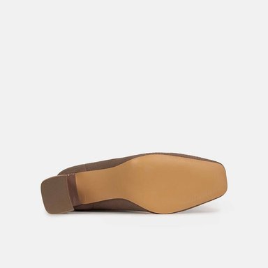 BOTINES CASUALES MUJER BATA GRIS - 5