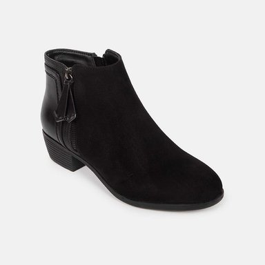 BOTINES CASUALES MUJER BATA NEGRO - 2