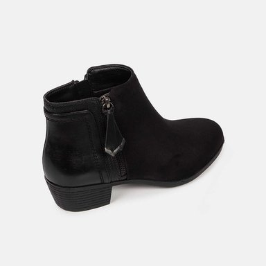 BOTINES CASUALES MUJER BATA NEGRO - 3