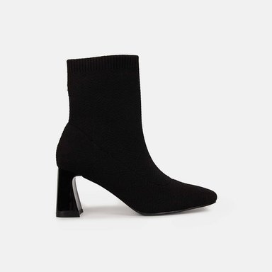 BOTINES CASUALES MUJER BATA NEGRO - 1
