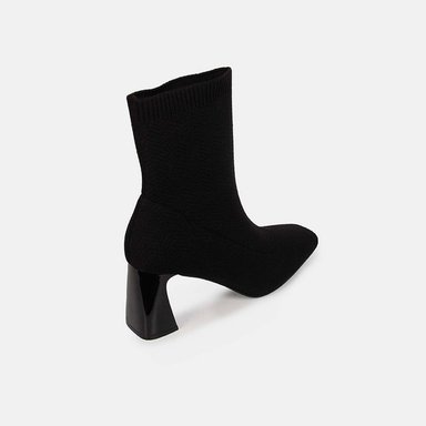BOTINES CASUALES MUJER BATA NEGRO - 3