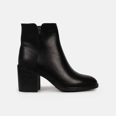 BOTINES CASUALES MUJER BATA NEGRO - 1