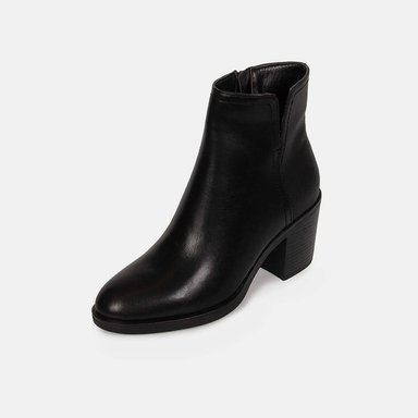 BOTINES CASUALES MUJER BATA NEGRO - 2
