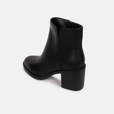 BOTINES CASUALES MUJER BATA NEGRO - 3
