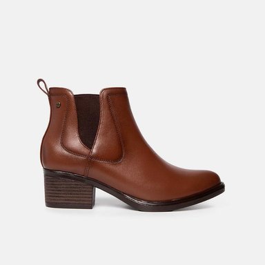 BOTAS CASUALES MUJER BATA MARRÓN - 1