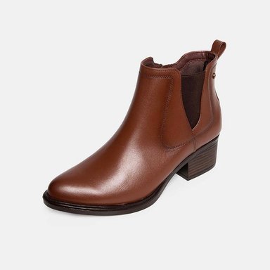 BOTAS CASUALES MUJER BATA MARRÓN - 2