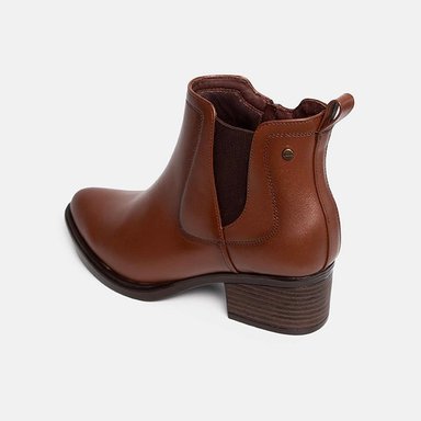 BOTAS CASUALES MUJER BATA MARRÓN - 3