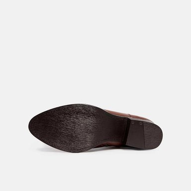 BOTAS CASUALES MUJER BATA MARRÓN - 5