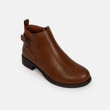 BOTINES CASUALES MUJER BATA COMFIT MARRÓN - 2
