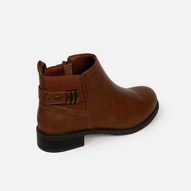 BOTINES CASUALES MUJER BATA COMFIT MARRÓN - 3