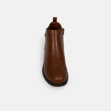 BOTINES CASUALES MUJER BATA COMFIT MARRÓN - 4