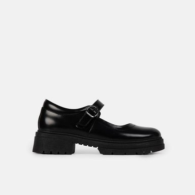 ZAPATOS ESCOLARES NIÑA BATA NEGRO - 1