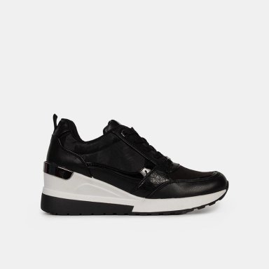 ZAPATILLAS URBANAS MUJER BATA NEGRO - 1