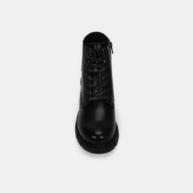 BOTINES CASUALES MUJER BATA NEGRO - 4