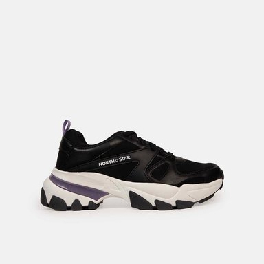 ZAPATILLAS URBANAS  MUJER NORTH STAR NEGRO - 1