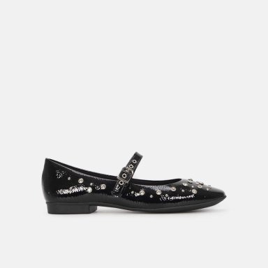BALLERINAS CASUALES  MUJER BATA NEGRO - 1