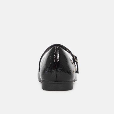 BALLERINAS CASUALES  MUJER BATA NEGRO - 3