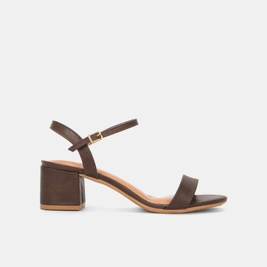 SANDALIAS CASUALES MUJER BATA MARRÓN - 1