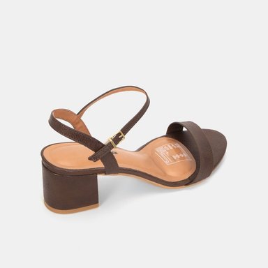SANDALIAS CASUALES MUJER BATA MARRÓN - 3
