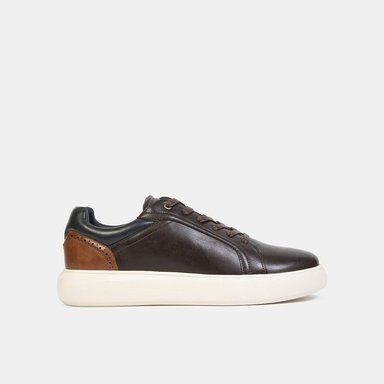 ZAPATILLAS CASUALES HOMBRE BATA MARRÓN - 1