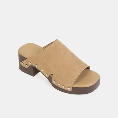 SANDALIAS CASUALES MUJER BATA MARRÓN - 2