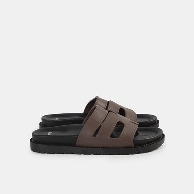 PANTUFLAS CASUALES HOMBRE BATA MARRÓN