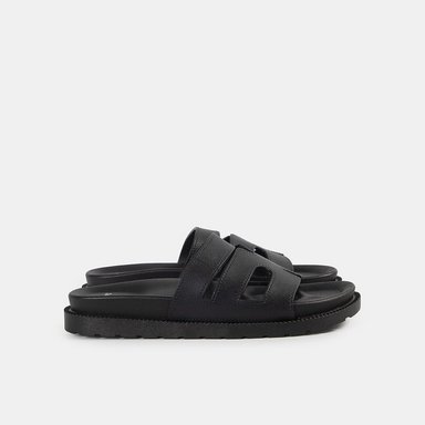 PANTUFLAS CASUALES HOMBRE BATA NEGRO